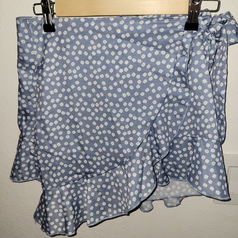Shein wrap skort